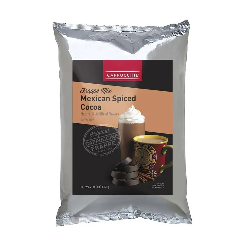 Cappuccine Mexican Spiced Cocoa Frappe Mix 1