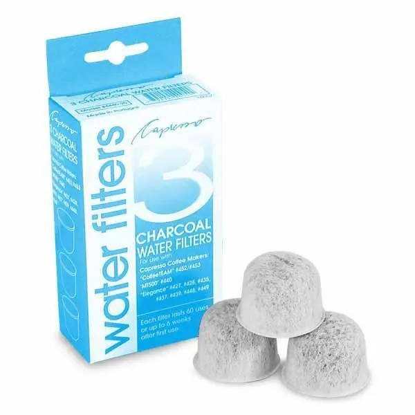 Capresso 3-Pack Activated Charcoal Water Filters 1