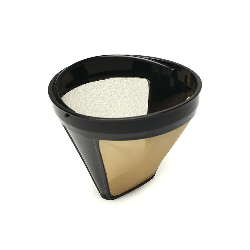 Capresso #4 Goldtone Cone Filter For Drip Brewers 1