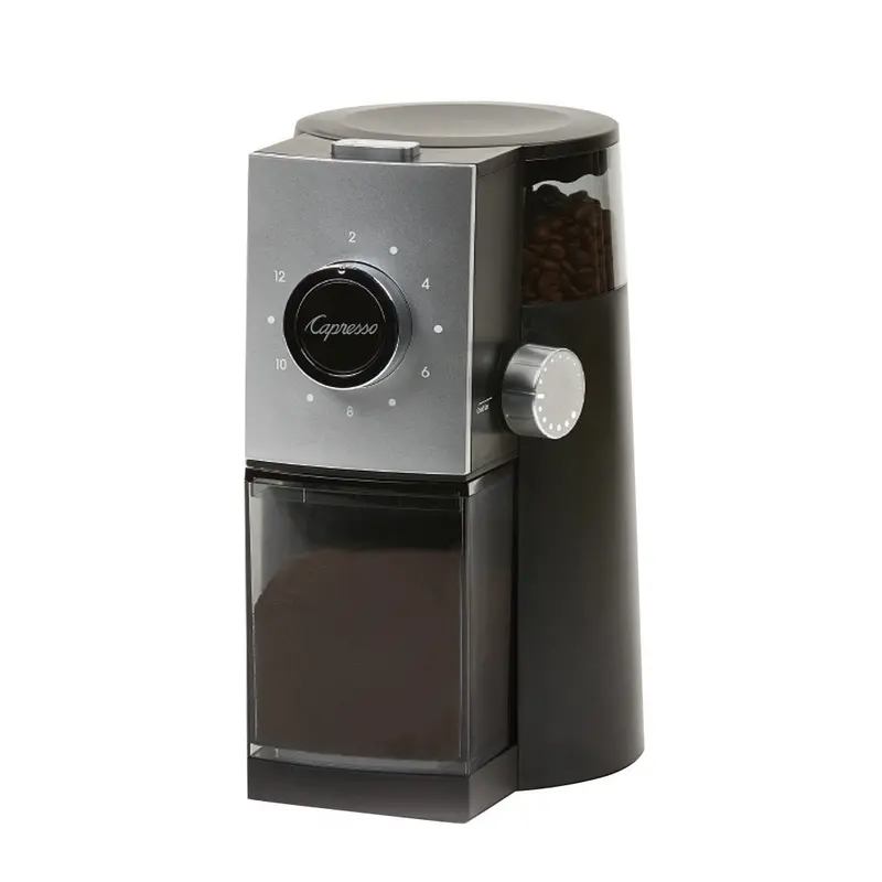Capresso 597.04 Grind Select Burr Grinder – Adjustable Precision Mill 1
