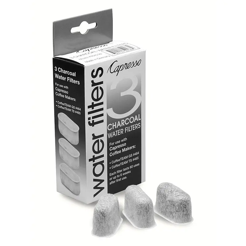 Capresso Charcoal Water Filters For Coffeeteam Gs/Ts (3-Pack) 1