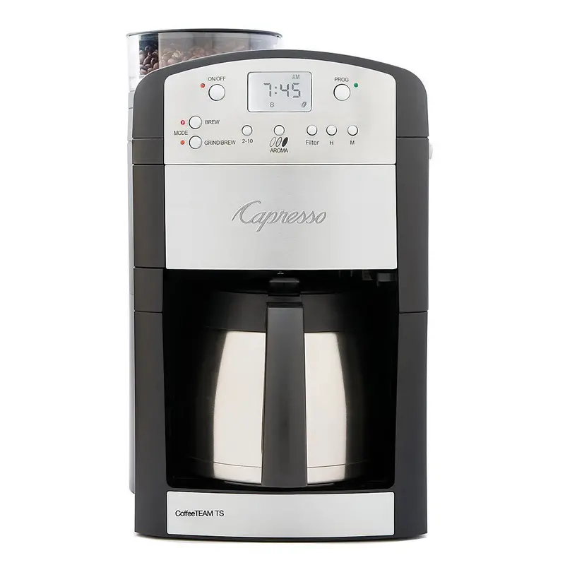 Capresso Coffeeteam Ts – 10-Cup Programmable Drip Coffee Maker 1