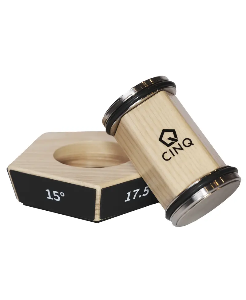 Cinq Rolling Knife Sharpener – Dual-Abrasive Ceramic & Diamond Wheel System 1