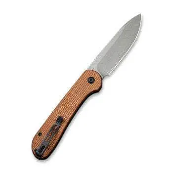 Civivi Elementum Pocket Knife – Button Lock, Micarta Scales 1