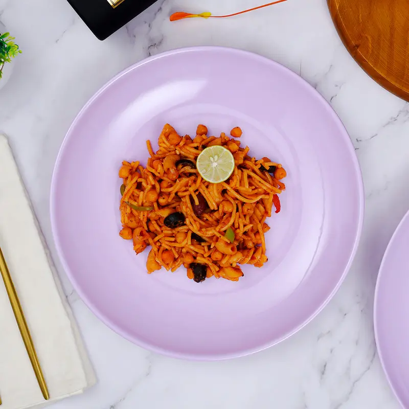Classic-Tone Melamine Everyday Medium Serving Plate 1