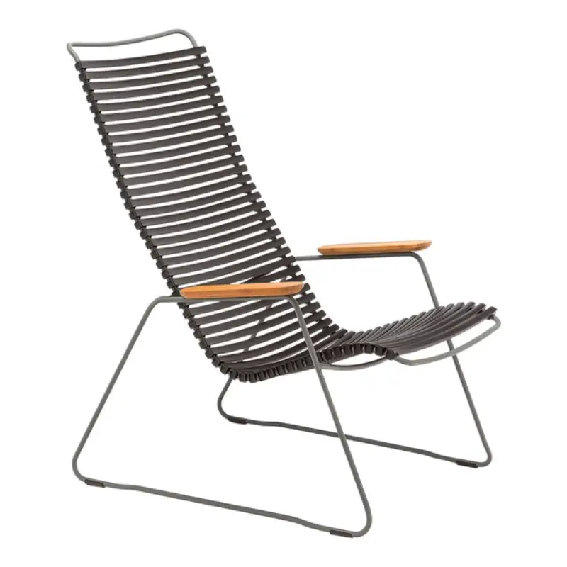 Click All-Weather Outdoor Lounge Chair With Contoured Seat 1