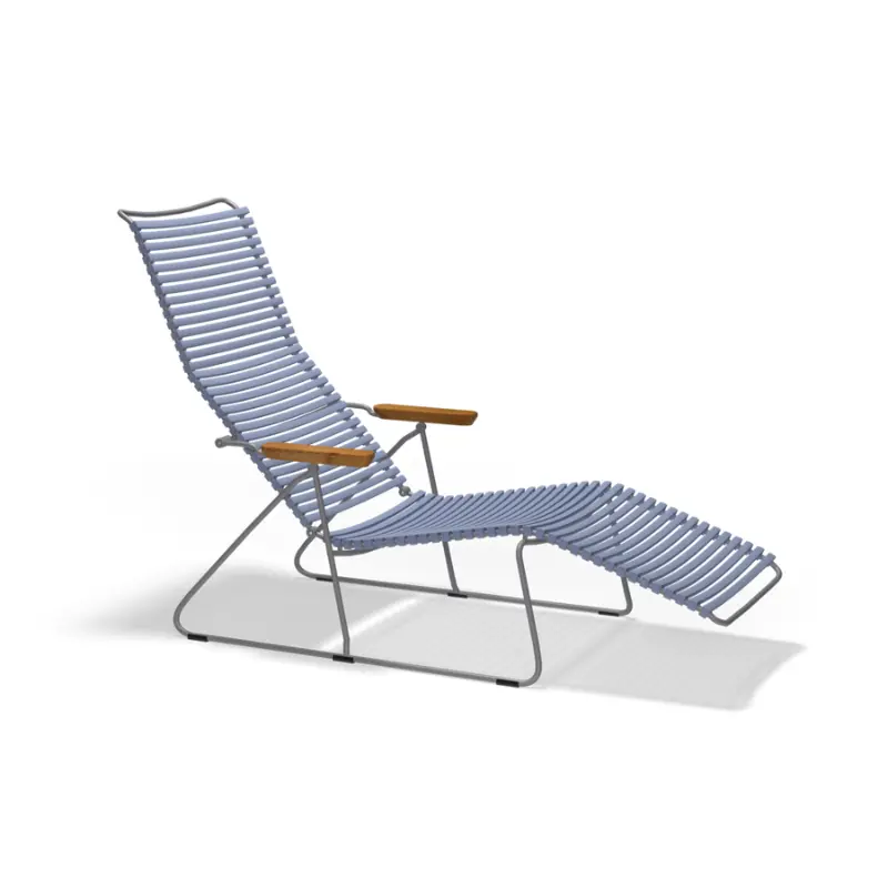 Click Modular Outdoor Sunlounger With Adjustable Backrest 1