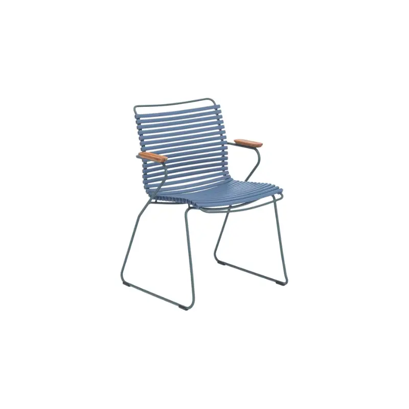 Click Stackable Outdoor Dining Chair – Slim Profile 1