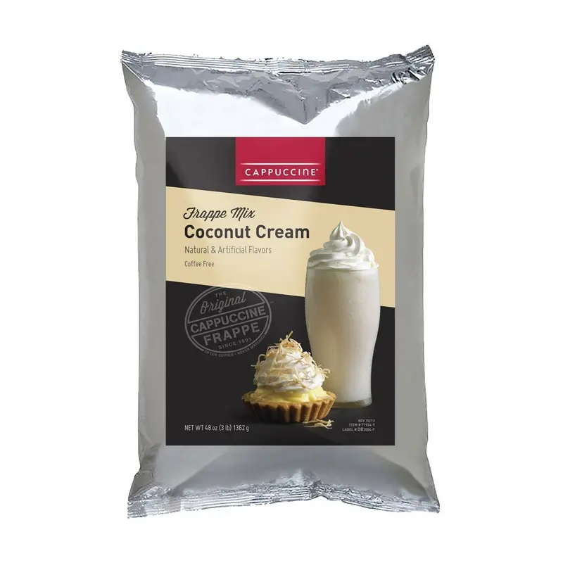 Coconut Cream Cappuccine Frappe Powder 1