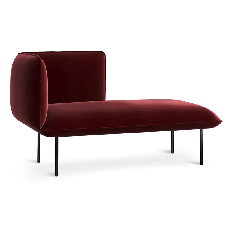 Contemporary Chaise Lounge – Nakki Lobby Left-Facing 1