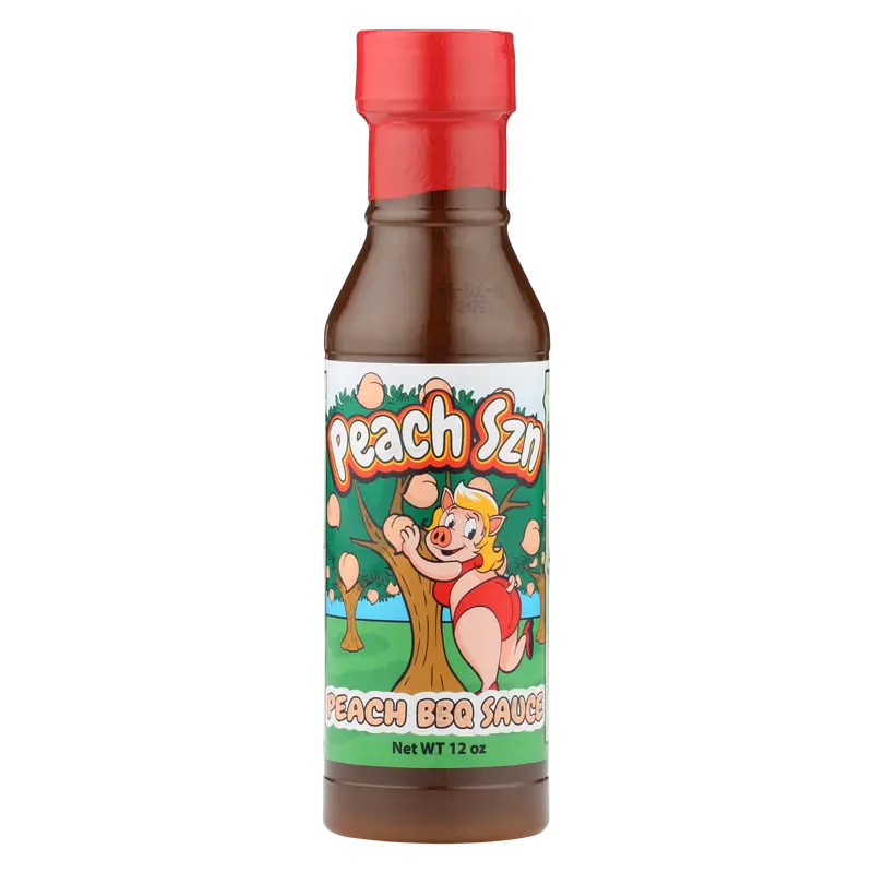 Corncookers Peach Szn Bbq Sauce & Glaze – Sweet-Tangy Summer-Style Condiment 1