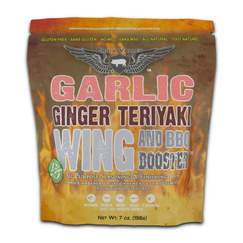 Croix Valley Garlic Ginger Teriyaki Wing & Bbq Booster 1