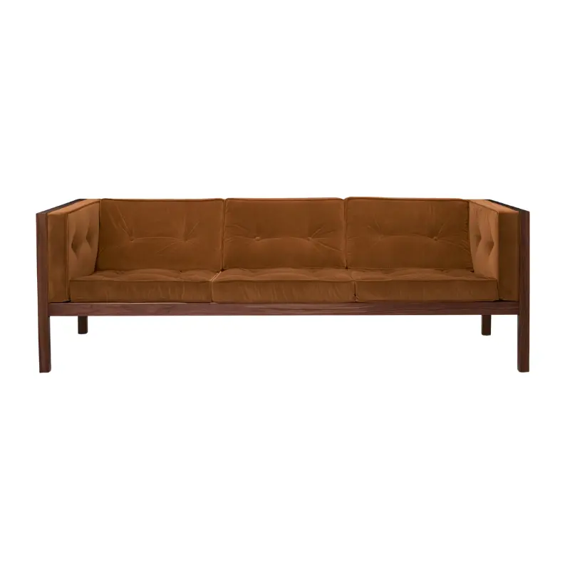 Cube Sectional Sofa In Premium Velvet Upholstery 3