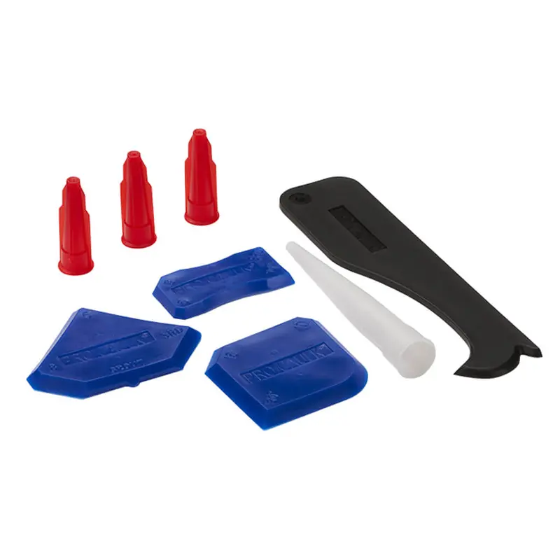 Dap Caulk Application Tool Kit – 8-Piece Set With Remover, Extended-Reach Applicator & Caps 1