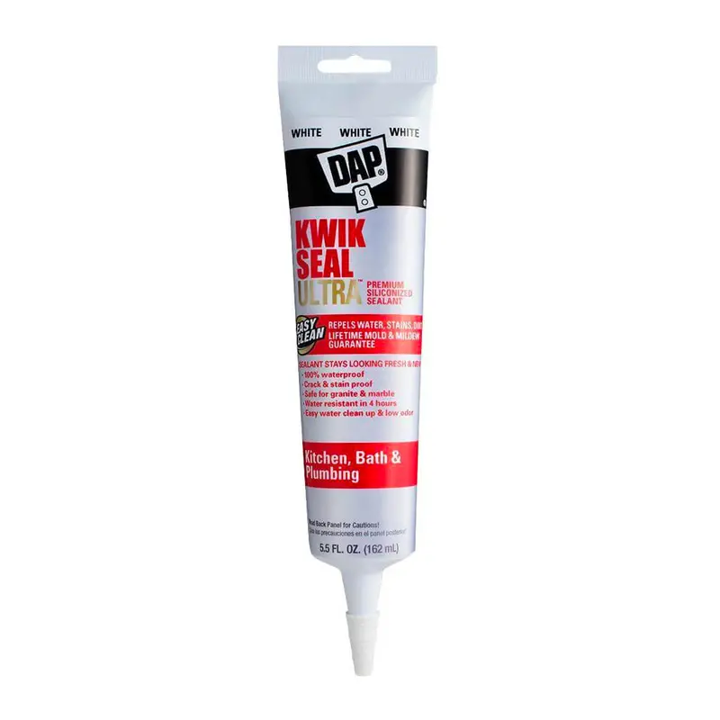 Dap Kwik Seal Ultra White Siliconized Kitchen & Bath Sealant – 162 Ml 1