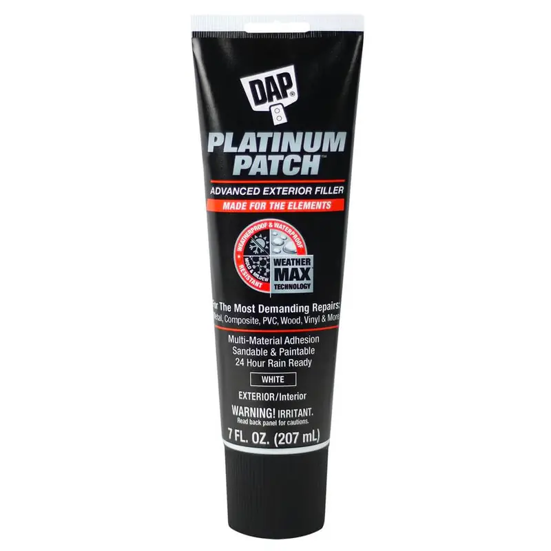 Dap Platinum Patch Advanced Exterior Filler – White, 207 Ml 1