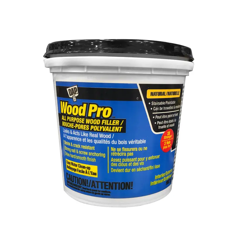 Dap Woodpro All-Purpose Wood Filler – Natural, 907 G Bulk Size 1