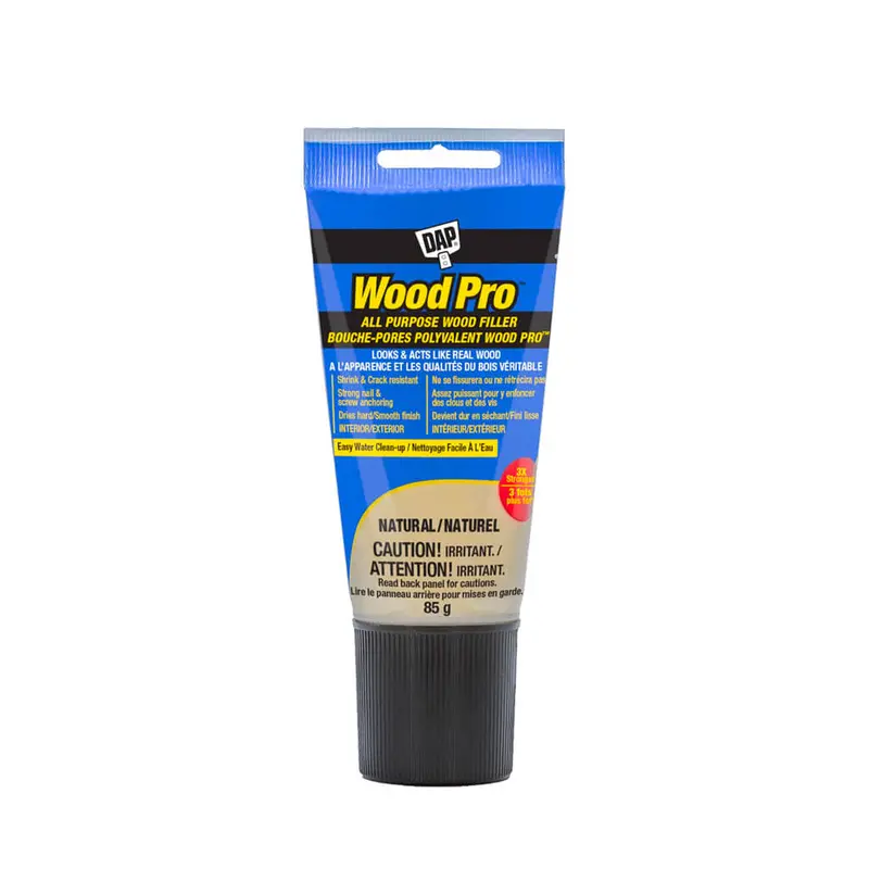 Dap Woodpro Squeeze-Tube Wood Filler – Natural, 85 G 1