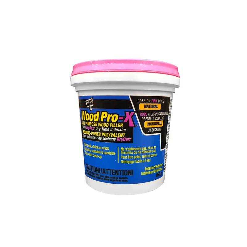 Dap Woodpro-X All-Purpose Wood Filler With Drydex Indicator – Natural, 453 G 1
