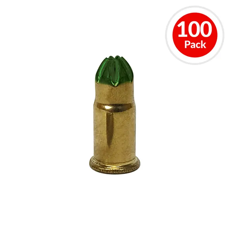 Dewalt 0.22-Caliber Low-Velocity Power Load Shots – Green, 100-Pack 1