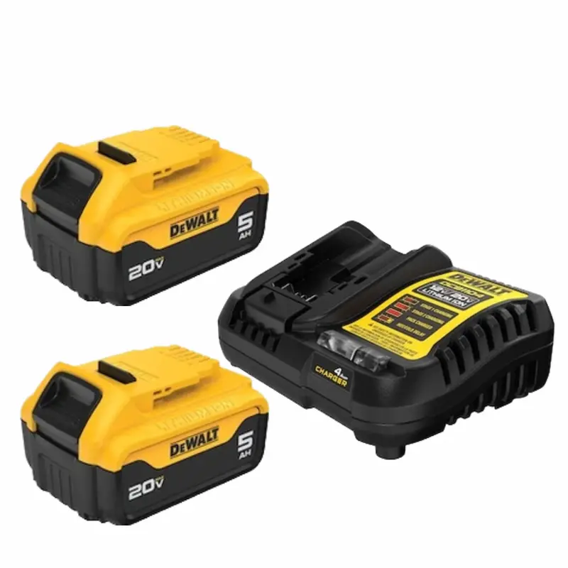 Dewalt Dcb205-2C 20V Max* 5 Ah Battery And Charger Combo 1