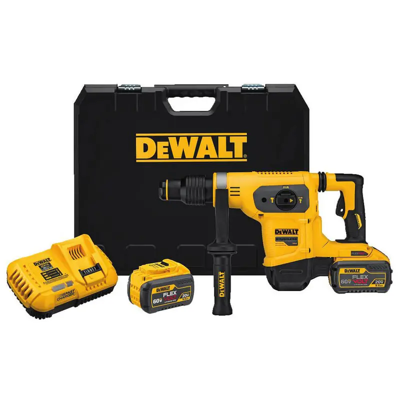 Dewalt Dch481X2 Flexvolt 60V Max Sds Combination Rotary Hammer – 1-9/16" Kit 1
