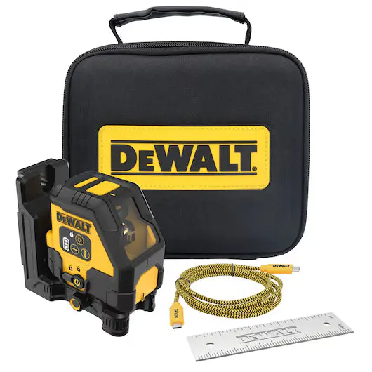 Dewalt Dcle14201Rb Rechargeable Red Cross Line Laser – Bare Tool Only 1