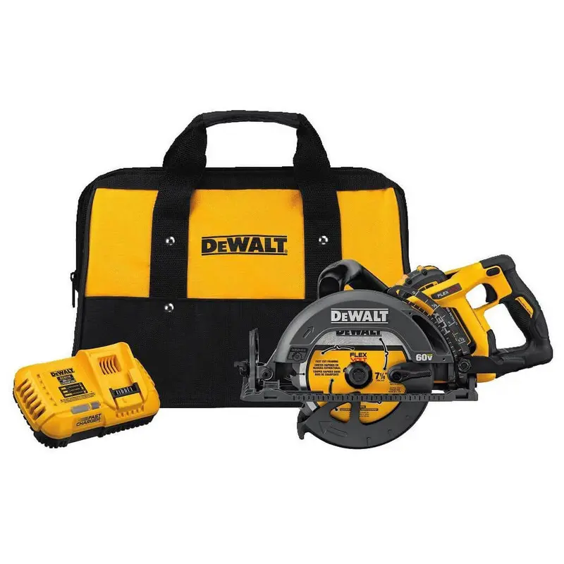 Dewalt Dcs577X1 Flexvolt 60V Max Cordless Worm Drive Saw – 7-1/4 In., 9.0Ah Battery Kit 1