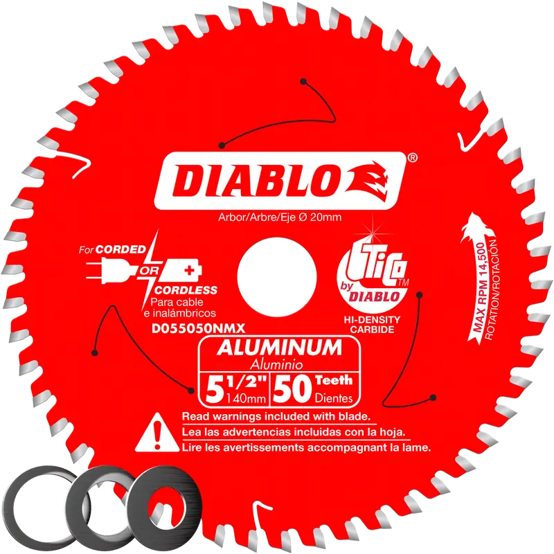 Diablo 5-1/2 In X 20 Mm Ultra-High-Rpm Saw Blade – 14500 Rpm For Fine Cuts 1
