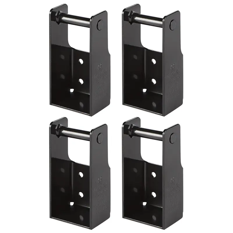 Disc-Knaack Kna497 Crane Lift Hook Kit – Heavy-Duty Forged Steel (4-Pack) 1