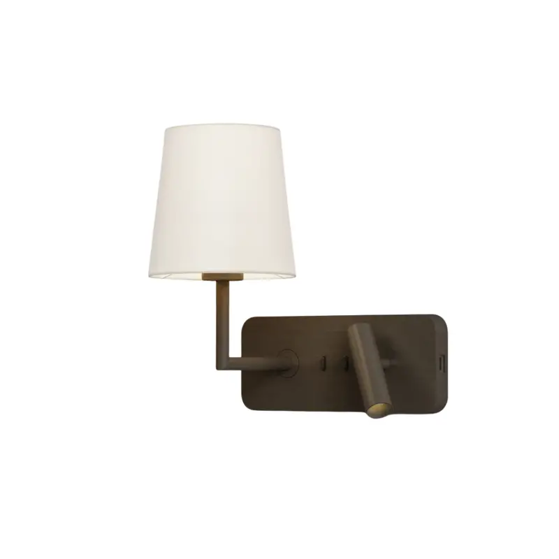 Dual Usb Reading Lamp With Cone Shade (160Mm) 1
