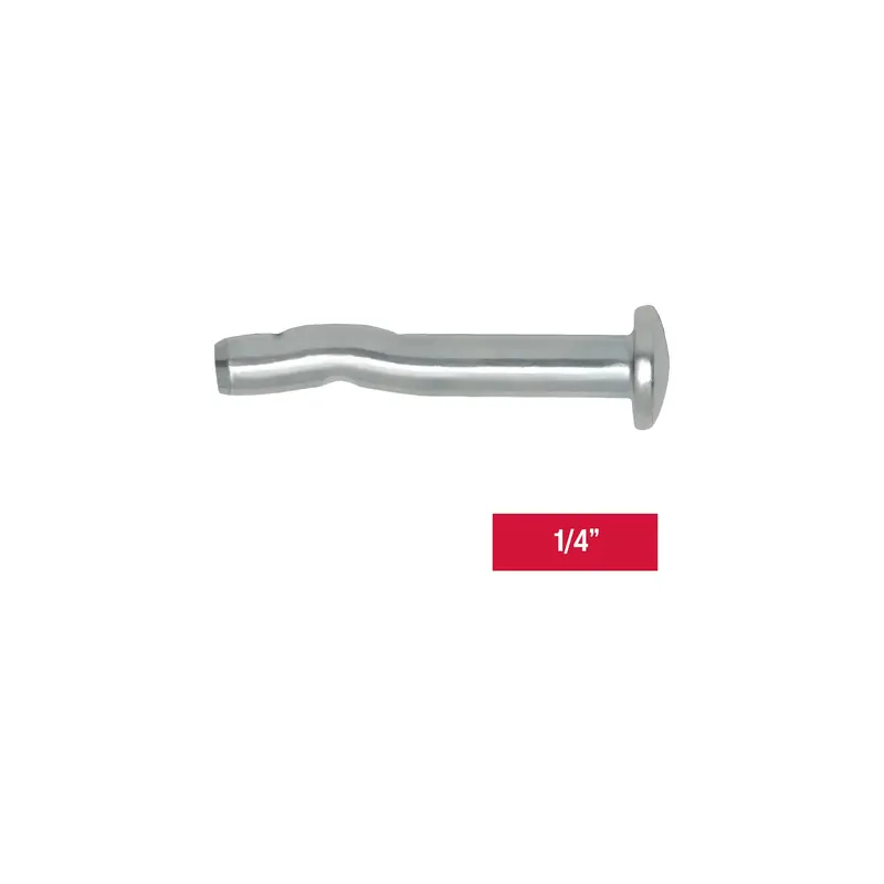 Duradrive 1/4-Inch X 1-1/4-Inch Mushroom Head Hammer Strike Nail Anchor – 100-Count Pack 1