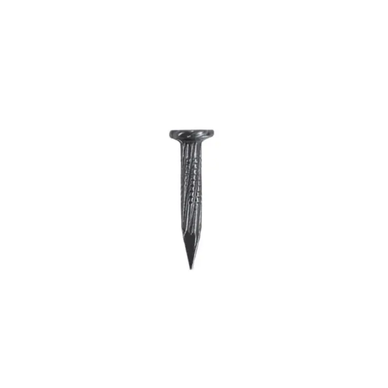 Duradrive 1-Inch Fluted Spiral Shank Concrete Nails — 9-Gauge, Bright Finish (4.5 Lb. Box) 1