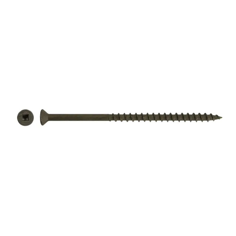 Duradrive #10 × 4 In. Square Drive Deck Screws – Corrosion-Resistant (1,000-Pack) 1