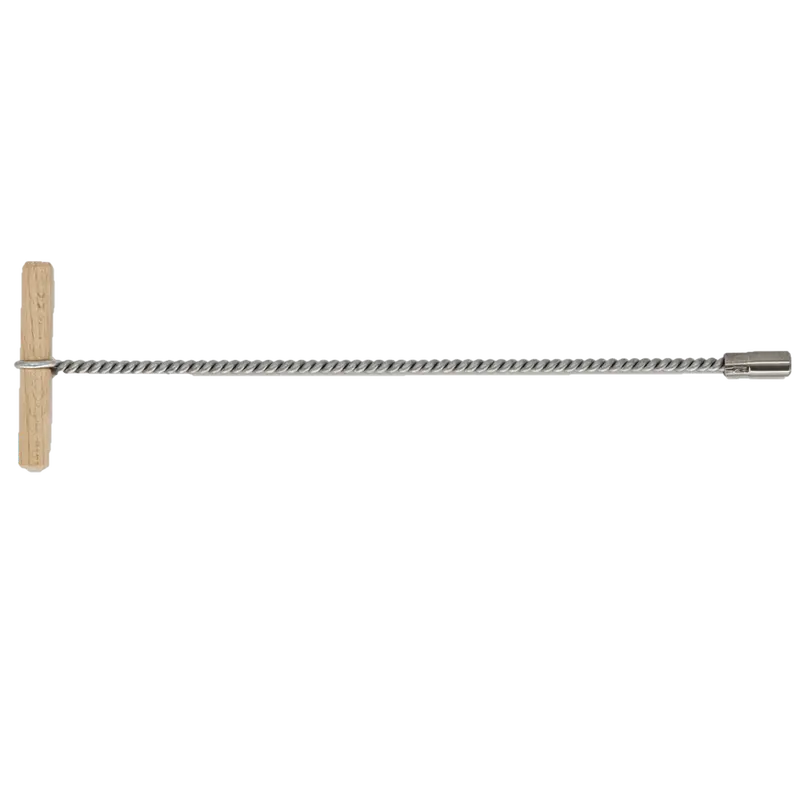 Duradrive 12-Inch Manual Wire Brush With Wood Handle – Heavy-Duty Cleaning Tool 1