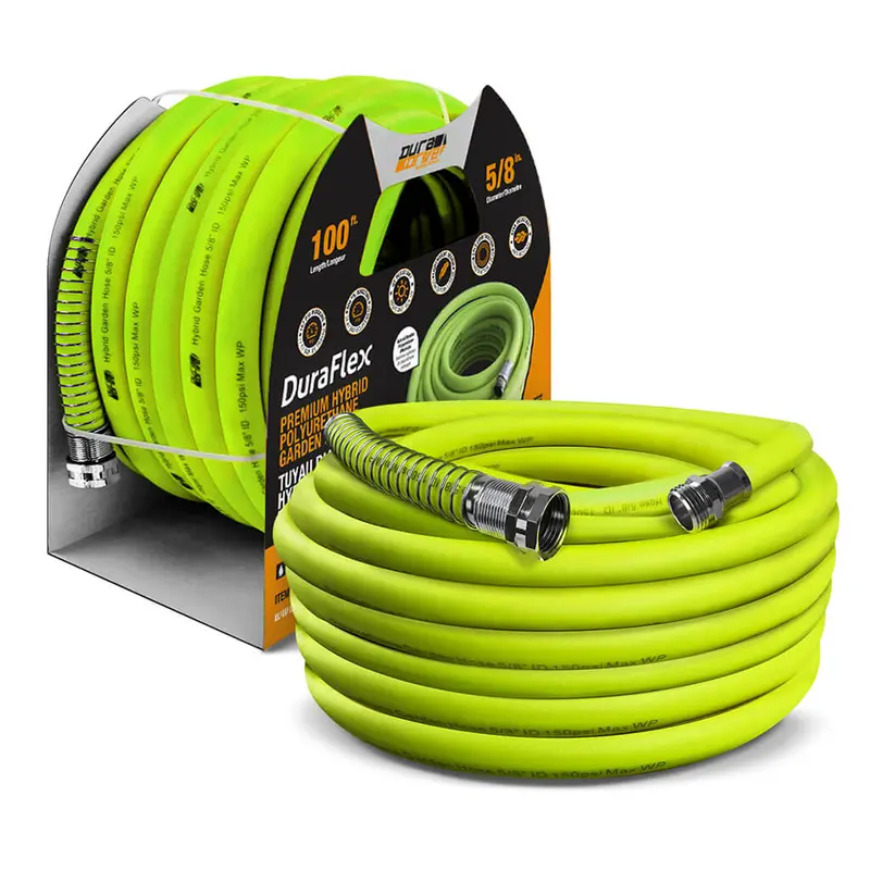 Duradrive 5⁄8-Inch X 100-Foot Lime Hybrid Polyurethane Garden Hose 1