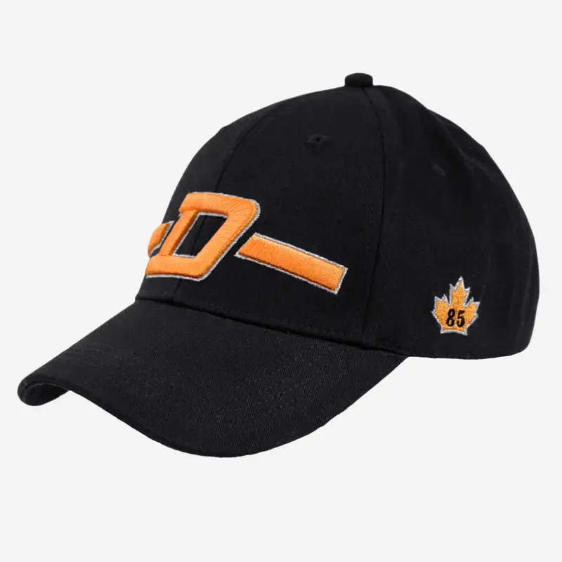Duradrive Black Plastic-Closure Baseball Cap – One Size 1