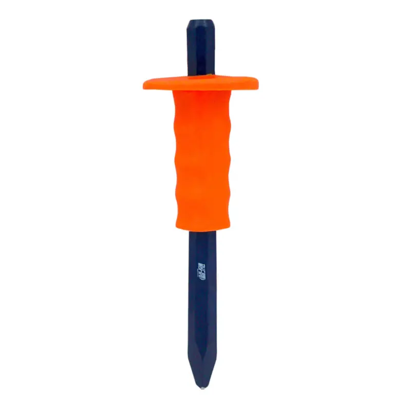 Duradrive Cold-Point Hardened Steel Chisel: 3/4-Inch X 12-Inch With Hand Guard 1