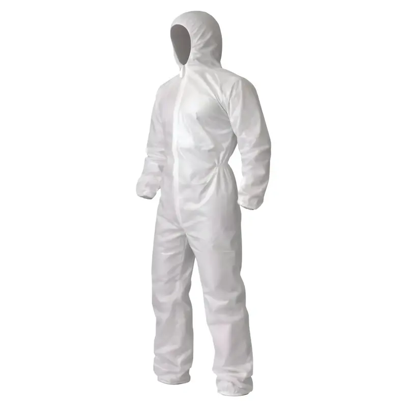 Duradrive Disposable Painter’S Coverall – Lightweight White Full-Body Suit 1