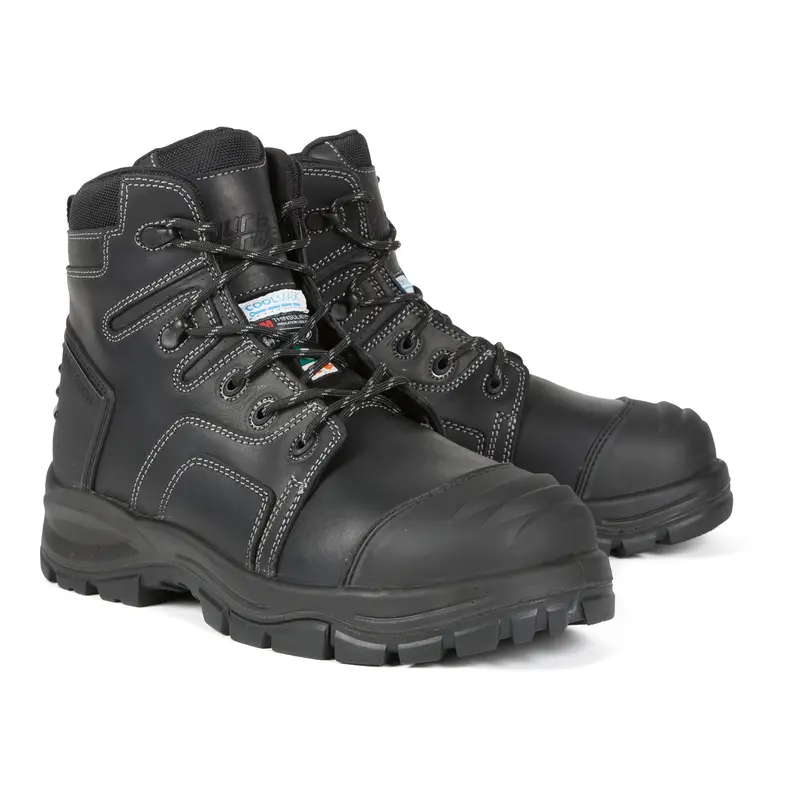 Duradrive Forge Men'S 6-Inch Black Insulated Leather Safety Boots 1