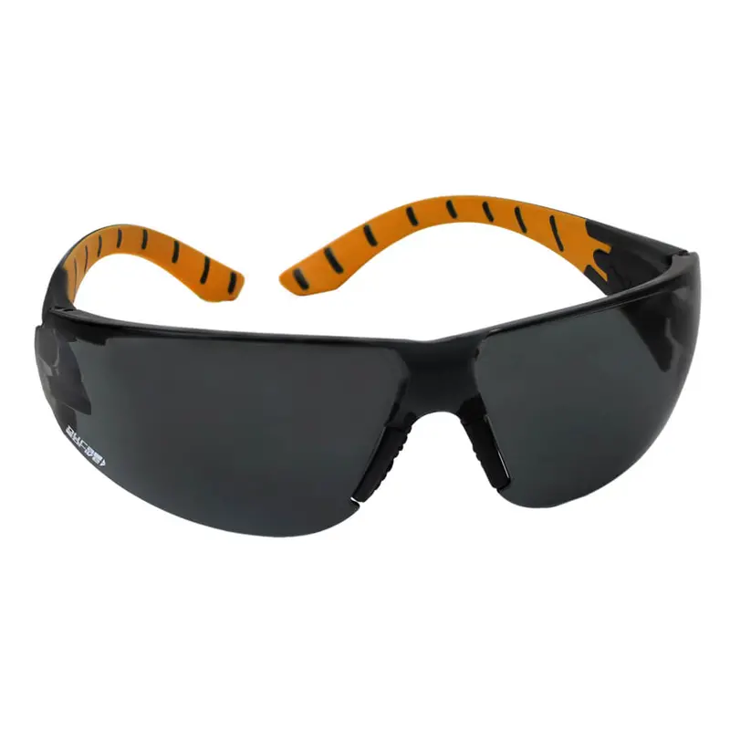 Duradrive Frameless Safety Glasses – Smoke Lens, Indoor & Outdoor Use 1