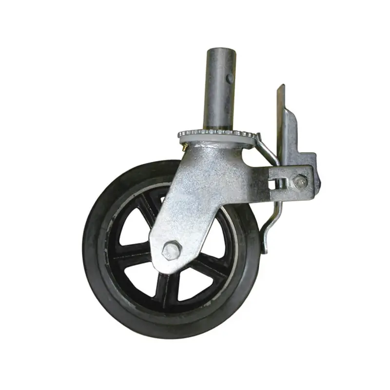 Duradrive Galvanized Scaffold Caster Wheel – 8 In., 12 Lb. Load Capacity 1