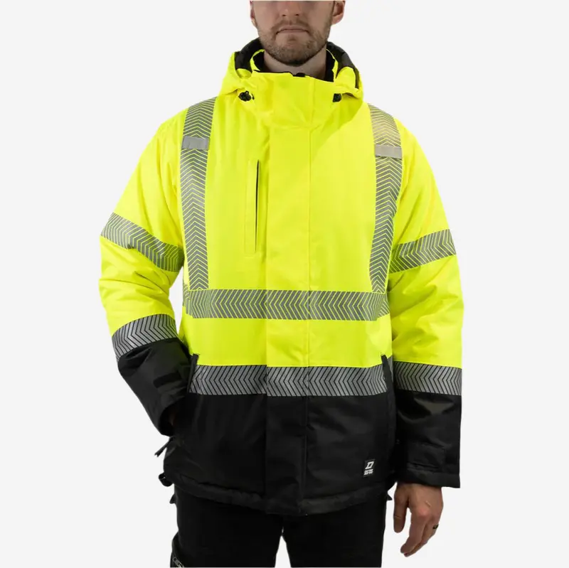Duradrive Hi-Visibility Ripstop Winter Jacket – Insulated & Water-Resistant Workwear 7