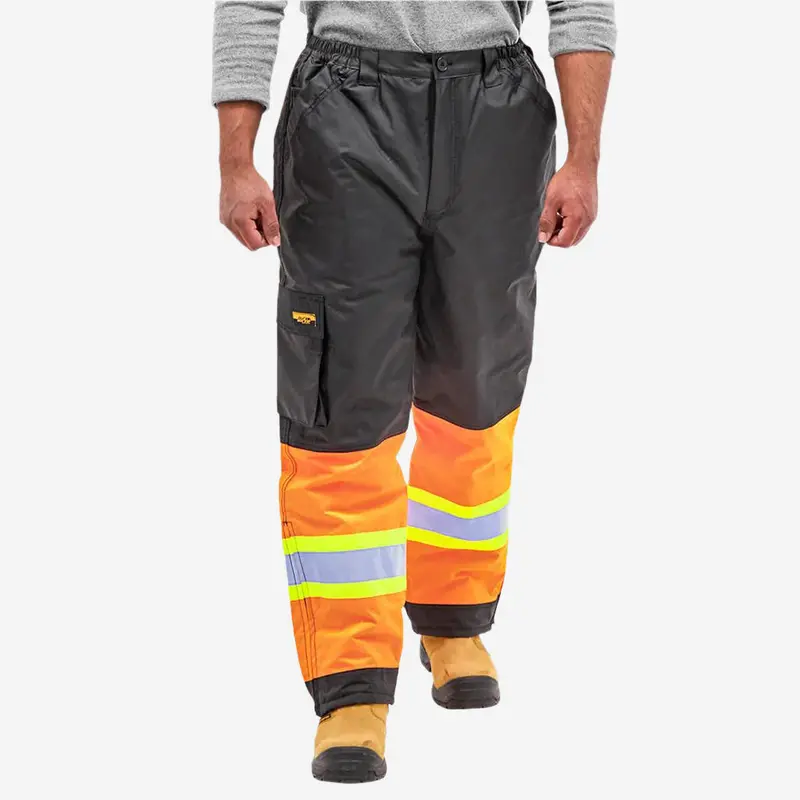 Duradrive Hi-Visibility Waterproof Insulated Work Pants 1