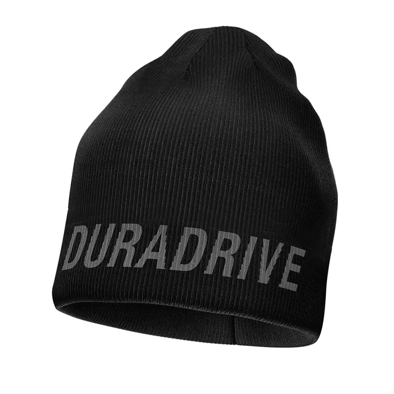 Duradrive Knitted Acrylic Toque – Black Winter Beanie For Cold Weather 1