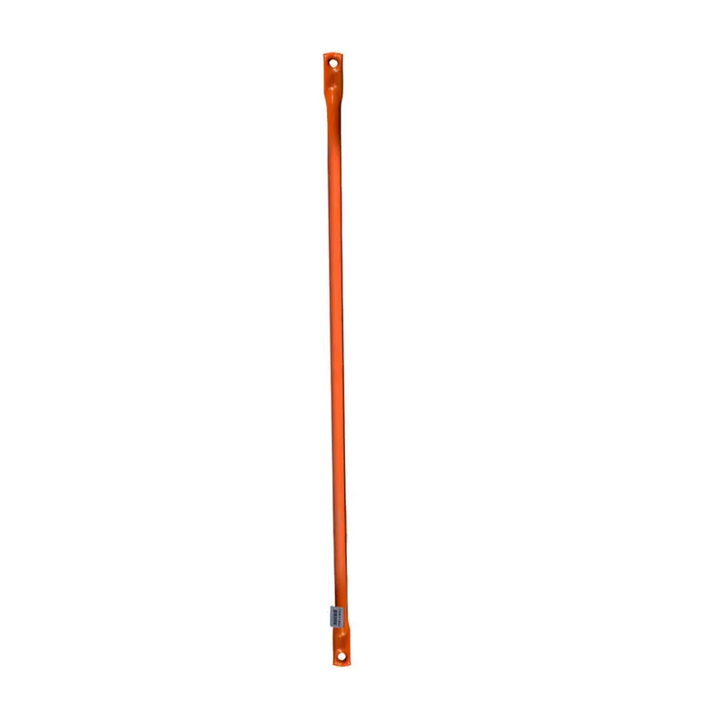 Duradrive Orange Scaffold Safety Guard Rail – 4 Ft. Long 1