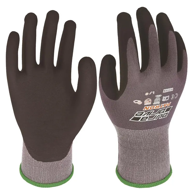 Duradrive Patron Micro-Foam Nitrile-Coated Gloves – 12-Pair Pack 1
