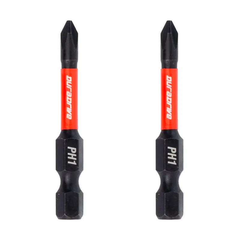 Duradrive Ph1 Heavy-Duty Impact Bit – 2" Length, 2-Pack 1