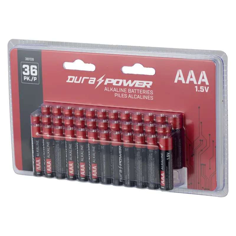 Durapower Aaa Alkaline Batteries – 36-Count Bulk Pack 1