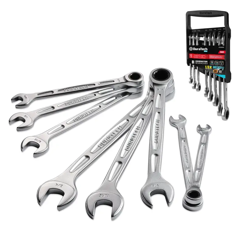 Duratech Dt402052 90-Tooth Imperial Combination Ratchet Wrench 1